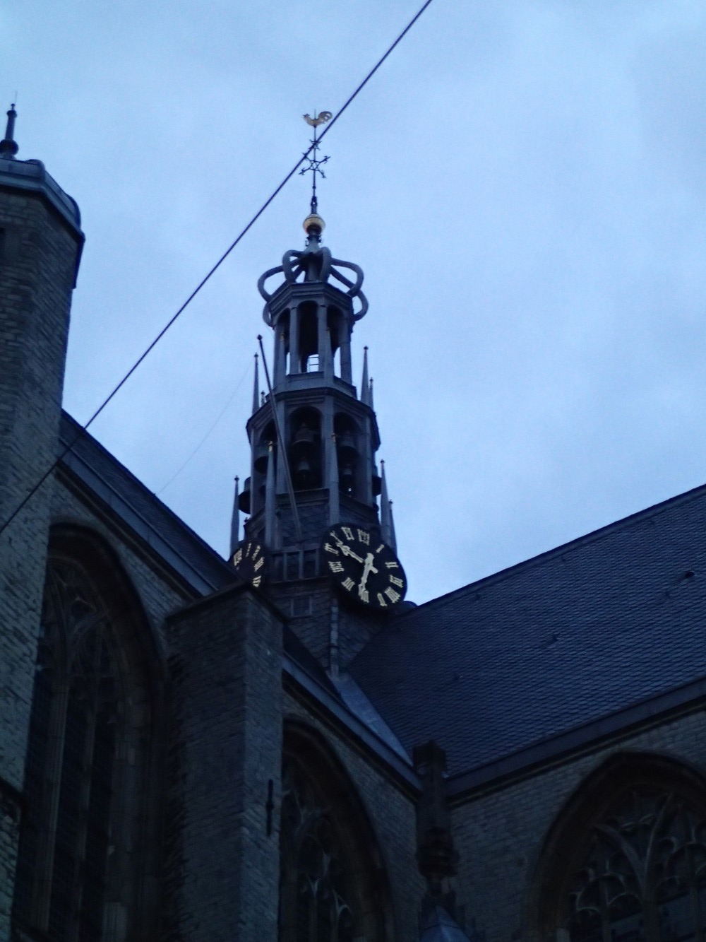 St Laurence’s Church tower, Alkmaar; photograph by Jacqueline Reiter